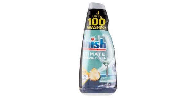 Finish Ultimate Hygiene+ Gel Lemon 2x1 L                                                                                                                                                                                                                  