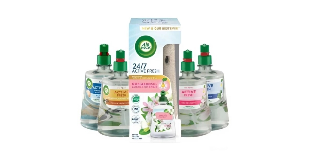 Air Wick Active Fresh Air Freshener Spray, Jasmine Blossom, 237ml                                                                                                                                                                                         