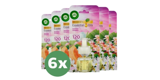 Air Wick Plug In Refill, Joyful Summer, 19ml                                                                                                                                                                                                              