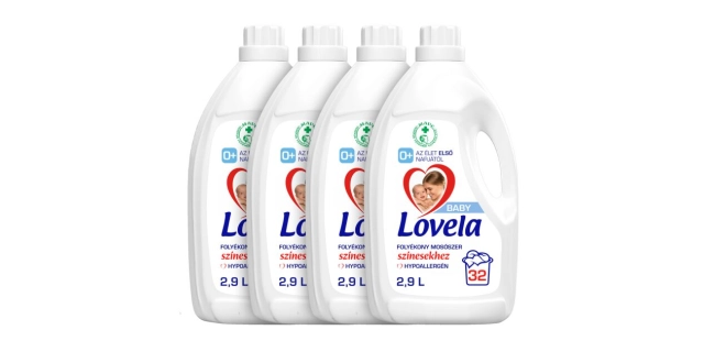 Lovela Baby Colour Liquid Laundry Detergent, 2.9L (32 Washes)                                                                                                                                                                                             