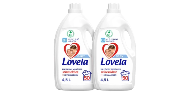 Lovela Baby Colour Liquid Laundry Detergent, 4.5L (50 Washes)                                                                                                                                                                                             