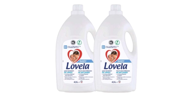 Lovela Baby White Liquid Laundry Detergent, 4.5L (50 Washes)                                                                                                                                                                                              