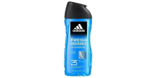 Adidas 3in1 Shower Gel for Men Endurance 250ml                                                                                                                                                                                                            