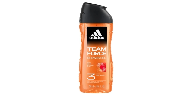 Adidas 3in1 Shower Gel for Men Team Force 400ml                                                                                                                                                                                                           