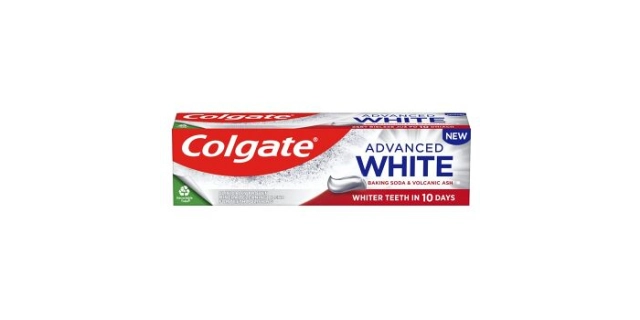 Zubní pasta Colgate Advanced White Baking Soda & Volcanic Ash 75ml                                                                                                                                                                                        