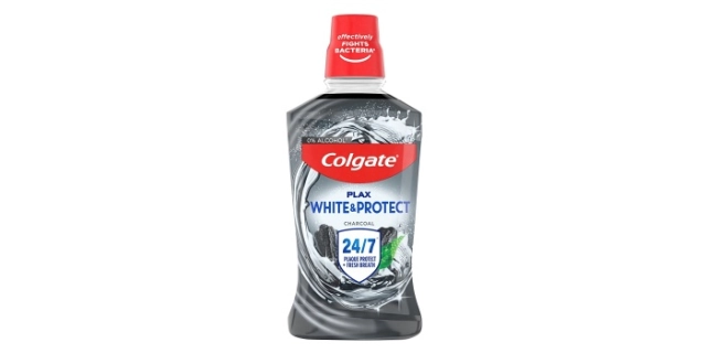 Ústní voda Plax White + Charcoal 500ml                                                                                                                                                                                                                    