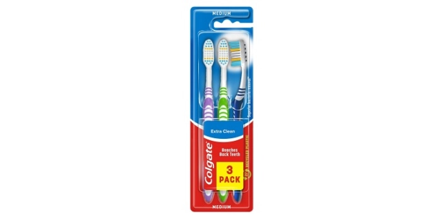 Zubní kartáček Colgate Extra Clean střední                                                                                                                                                                                                                