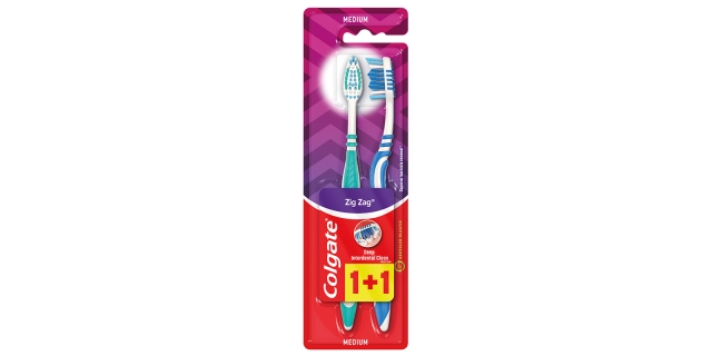 Zubní kartáček Colgate ZIG ZAG 2pack                                                                                                                                                                                                                      