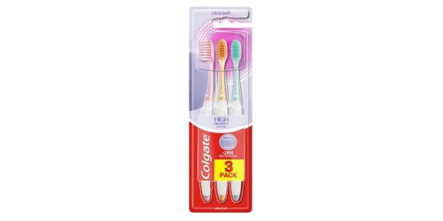 Zubní kartáček Colgate High Desnity 3pack Ultra Soft                                                                                                                                                                                                      