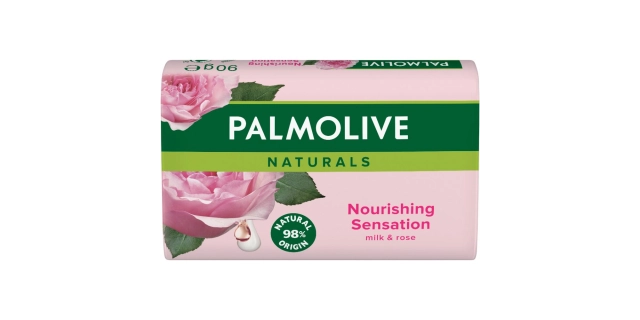 Mýdlo Palmolive Naturals mléko a růže - růžové 90g                                                                                                                                                                                                        