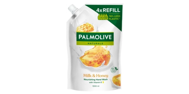 Tekuté mýdlo Palmolive Naturals Milk & Honey - náhr. Náplň 1000ml                                                                                                                                                                                         
