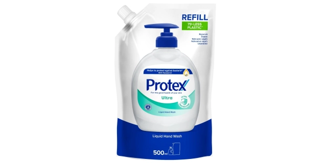 Tekuté mýdlo Protex Ultra - náhr. Náplň 500ml                                                                                                                                                                                                             