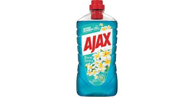 Univerzální čistící prostředek Ajax Floral Fiesta Lagoon Flowers modrý 1000ml                                                                                                                                                                             