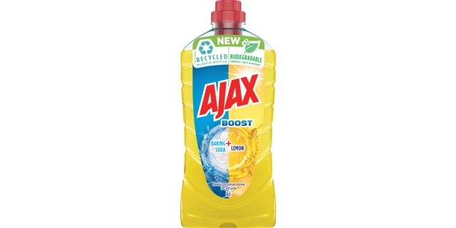 Univerzální čistící prostředek Ajax Boost Lemon 1000ml                                                                                                                                                                                                    