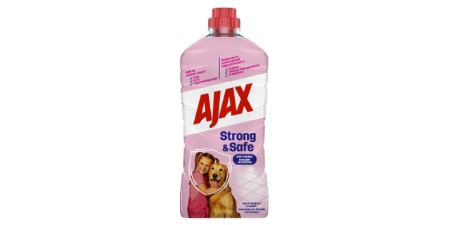 Univerzální čistící prostředek Ajax Strong & Safe 1000ml                                                                                                                                                                                                  
