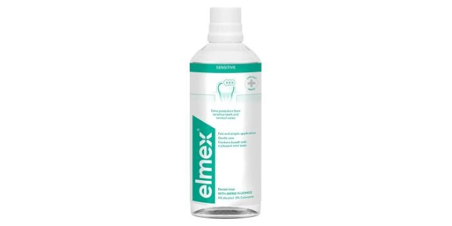 Ústní voda elmex Sensitive 400ml                                                                                                                                                                                                                          