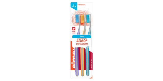 Zubní kartáček elmex Super Soft 3-pack                                                                                                                                                                                                                    