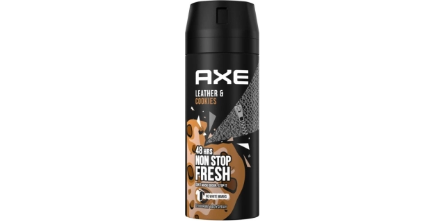 Axe Deodorant Spray Leather & Cookies 150ml                                                                                                                                                                                                               