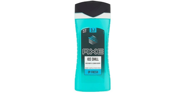 Axe Shower Gel Ice Chill 400ml                                                                                                                                                                                                                            