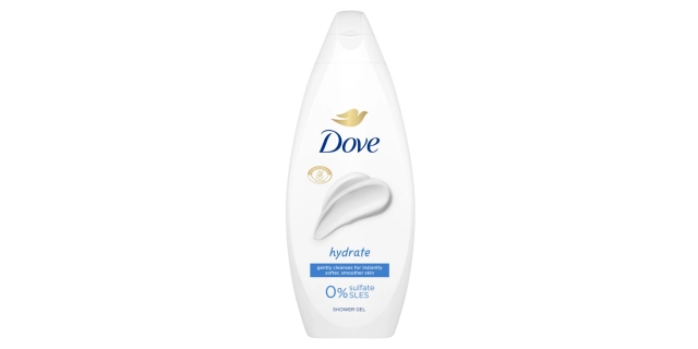 Dove Shower Gel Hydrate 250ml                                                                                                                                                                                                                             