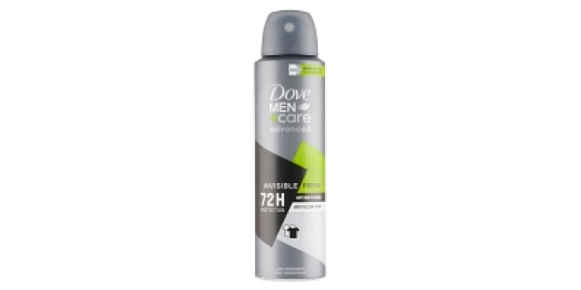 Dove Men Advanced Antiperspirant Spray Invisible Fresh 150ml                                                                                                                                                                                              