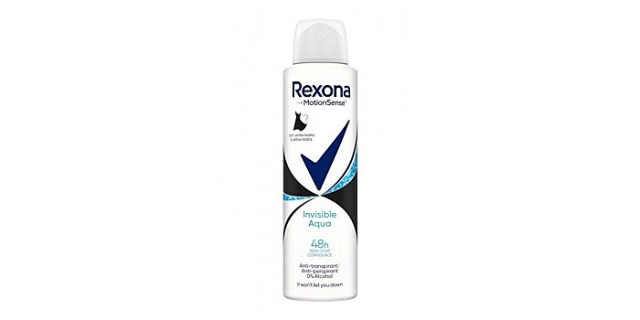 Rexona Invisible Aqua Antiperspirant Spray 150ml                                                                                                                                                                                                          