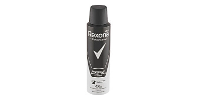 Rexona Men Antiperspirant Spray Invisible Black & White 150ml                                                                                                                                                                                             