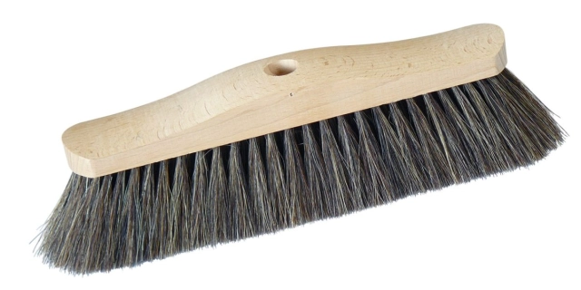 Smeták na hůl 5111/411 žíně, nelak                                                                                                                                                                                                                        
