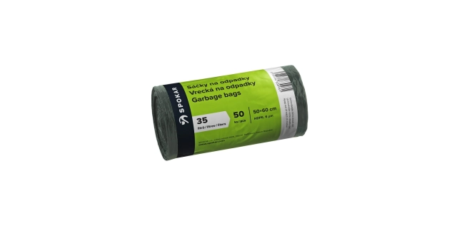 Sáčky na odpadky 35L - 50 ks, HDPE                                                                                                                                                                                                                        