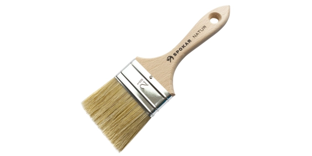 Štětec plochý 9020 - 2,5" Natur                                                                                                                                                                                                                           