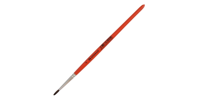 Štětec retuš. kulatý S 7245/ 313 červ. 4                                                                                                                                                                                                                  