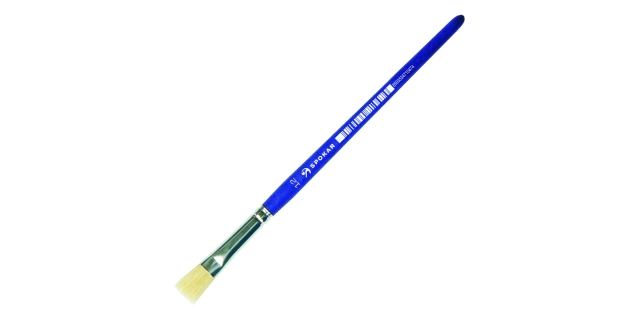 Štětec školní plochý 7104 - C12                                                                                                                                                                                                                           