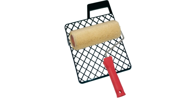 Soupr.: Plyš žlutozelený 180mm, drž. 6mm, mřížka                                                                                                                                                                                                          