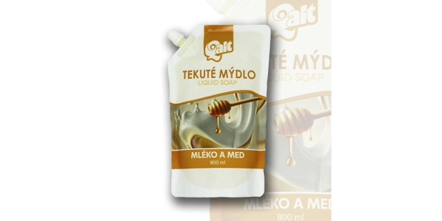 Tekuté mýdlo Mléko a Med 80 ml                                                                                                                                                                                                                            