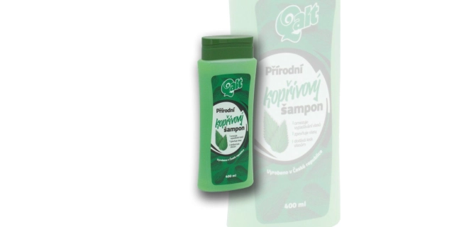 Přírodní šampón Kopřivový 400 ml                                                                                                                                                                                                                          