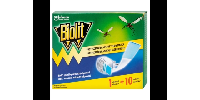 BIOLIT el.odpař.komáři+10polštářků                                                                                                                                                                                                                        