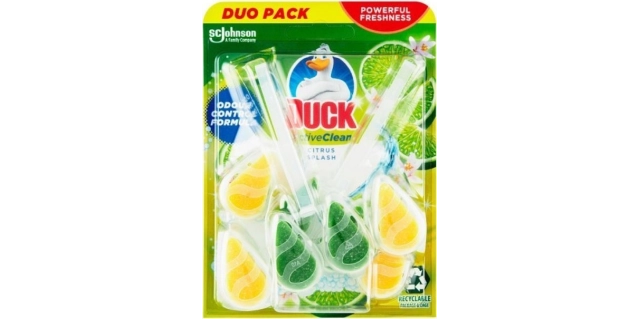 Duck Active Clean Citrus Duopack 2x38,6 g                                                                                                                                                                                                                 