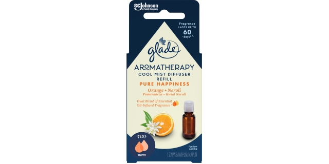 Glade Aromatherapy Cool Mist Diffuser Pure Happiness náplň 17,4 ml                                                                                                                                                                                        