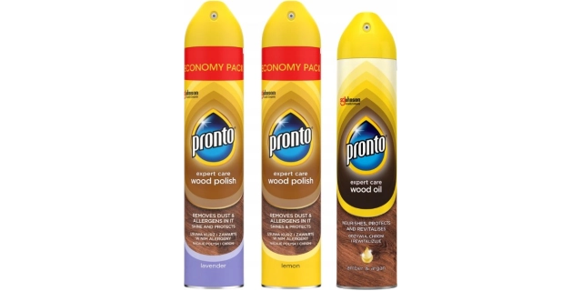Pronto aerosol - vyživující olej pro obnovení povrchů 250 ml                                                                                                                                                                                              