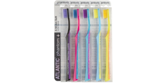 ATLANTIC zub.kartáček PHANTOM 0.22mm Hard cz                                                                                                                                                                                                              