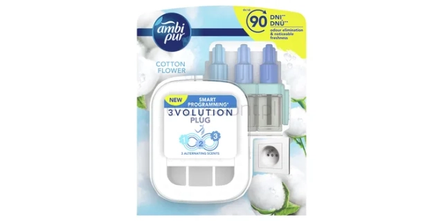 Ambi Pur 3Volution Osvěžovač Vzduchu, Startovací Sada Cotton 20 ml                                                                                                                                                                                        