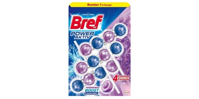 Bref Power Aktiv 3x50g Lavender-CZ                                                                                                                                                                                                                        