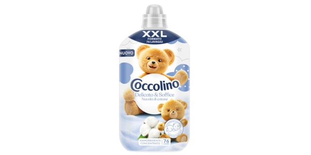Coccolino aviváž XXL 1,750 L Delicato Soffice (76 praní)                                                                                                                                                                                                  