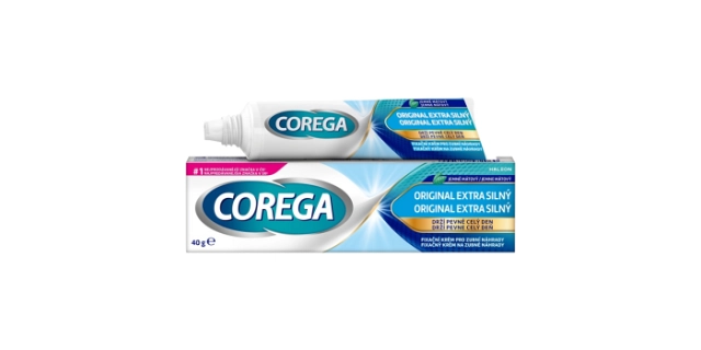Corega 40g fixační krém Extra silný - CZ                                                                                                                                                                                                                  