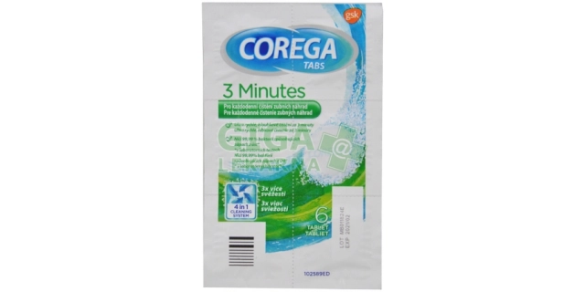 Corega tablety 6 ks Antibakteriální                                                                                                                                                                                                                       