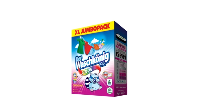 Der Waschkönig C.G. Prací prášek 6 kg COLOR (100 praní)                                                                                                                                                                                                   