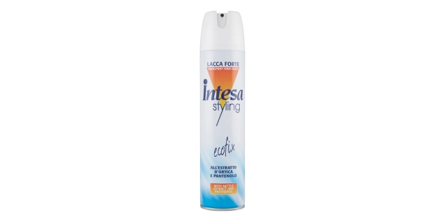 Intesa Styling lak na vlasy 400 ml Lacca Forte silně tužící - modrý                                                                                                                                                                                       