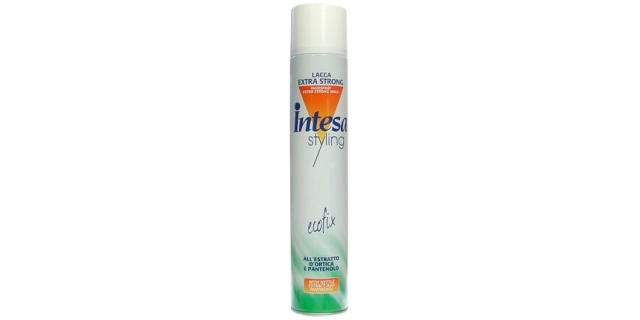 Intesa Styling lak na vlasy 500 ml Lacca Extra Strong extra silně tužící -zelený                                                                                                                                                                          