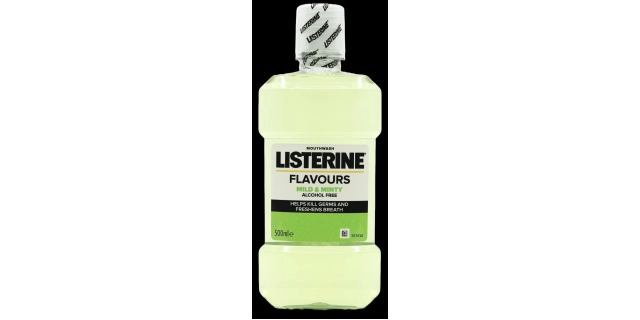Listerine 500ml Minty&Mild                                                                                                                                                                                                                                