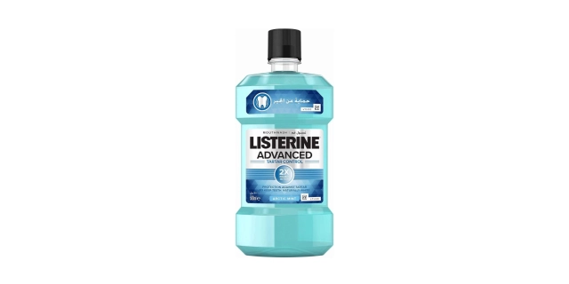 Listerine Advanced ústní voda Tartar Control 500 ml                                                                                                                                                                                                       
